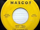 the SUPREMES doowop orig. vg+ MASCOT 45 JUST YELL b/w LITTLE SALLY WALKER WS167