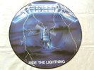 METALLICA ride the lightning..PICTURE DISC.. MFN 27P YEARS 1986