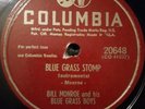 Bill Monroe Blue Grass Stomp columbia 20648 old-time country bluegrass 78 rpm