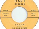 The Gino Sisters “Dream” Hart Records 1961 US 7