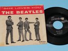 THE BEATLES   SHE LOVES YOU / I'LL GET YOU 45 SINGLE ON THE SWAN LABEL