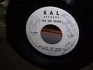 COLLECTIBLE 45 RPM VINYL RECORD - THE INK SPOTS AUTOGRAPHED - KAL LABEL 1958-61
