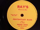 Smokey Hogg Penitentiary Part 1 & 2 Original Ray's 78 RPM Excellent Condition