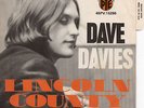 DAVE DAVIES Lincoln County SP 45 T 1968 Psyche Rock Pye