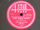 Lost John Hunter/Cool Down Mamma-Schoolboy/Risque/4 Star 1492/OLD NEW STOCK*