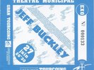 TICKET CONCERT : JEFF BUCKLEY - TOURCOING 1995