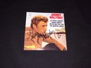 Single Dédicacé Autograph Johnny Hallyday