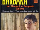 BARBARA RARE SON 4ème 45T EP 1961 DE SHANGAI A BANGKOK RARE EP ODEON MOE 2306
