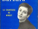 BARBARA LA CHANTEUSE DE MINUIT Très RARE SON 1ER 45T EP 1958 PATHE 7 EGF 339