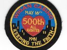 Northern Soul Wigan Casino Original 500th allnighter  Patch