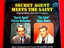 RARE1965 SEALED LP- SECRET AGENT MEETS THE SAINT- TV THEMES- ROGER MOORE- MINT