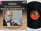 ROSTROPOVICH DVORAK CELLO CONCERTO HIS MASTER'S VOICE SXLP 30176 UK VINYL LP