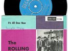 THE ROLLING STONES - 7'' - It's all over now, Sweden -64, PS