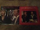 David Bowie and Bing crosby. Rare red vinyl clear and first edtionvinyl set rare