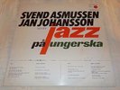JAN JOHANSSON SVEND ASMUSSEN JAZZ PÅ UNGERSKA SWEDEN LP 1968 MEGAFON MFLPS11