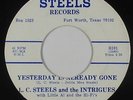 Deep Soul 45 - L.C. Steels - Yesterday Is Already Gone - Steels - mp3 - obscure