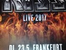Kiss 2017 Tour Frankfurt Konzert Plakat Concert Callejon Tour Poster A1 84cm