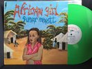 SUGAR MINOTT - African Girl LP (UK) BLACK ROOTS - Green Vinyl - RARE REGGAE