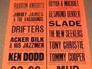 SLADE MUD TONY CHRISTIE NEW SEEKERS DRIFTERS B-KNIGHTS 1978 U.K. CONCERT POSTER