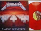 METALLICA master of puppets RE LP MUSIC FOR NATIONS RED VINYL LIMITED NEW