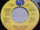 Ramones - Baby, I Love You USA 1980 Sire Promotional 7