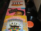 THE BEATLES MAGICAL MYSTERY TOUR 76 W/BOOKLET ,HELP 78 RELEASED, FAT,S DOMINO LP