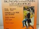 SUNDAY IN THE PARK WITH GEORGE-ORIG.CAST-Red Seal-w/Libretto--Great Shape
