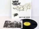 MINOR THREAT out of step Lp Record with lyrics insert , dischord records