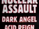 NUCLEAR ASSAULT - 1989 - Konzertplakat - Dark Angel - Tourposter - Hamburg