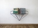 Design Steel Industrial Wall Shelf Vinyl 12
