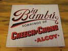 Cheech And Chong 1972 Big Bambu LP With Rolling Paper Insert
