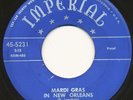 FATS DOMINO on Imperial —MARDI GRAS IN NEW ORLEANS— r&b 45 | SCRIPT | ORIG