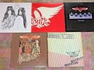 5 Aerosmith LP Lot- Toys in the Attic, Greatest Hits, Draw the Line, Rocks, Live