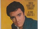 ELVIS PRESLEY: I Need Your Love Tonight / A Fool RCA 47-7506 45 PS Sleeve Only