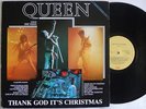QUEEN THANK GOD IT'S CHRISTMAS LP VINYL BRAZIL ONLY ORIGINAL FIRST PRESSING 1985