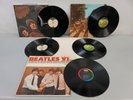 Four Beatles Albums - Beatles VI, Abbey Road, The White Album and Rubber Soul