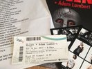 Queen Adam Lambert Signed 2017 World Tour Program Proof Setlist Ticket