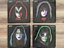 KISS VINYL- (4) SOLO LPs- PAUL STANLEY PETER CRISS ACE FREHLEY GENE SIMMONS