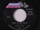 BONNIE & TREASURES: Home Of The Brave / Our Song 45 Soul