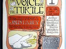 JOHN FAHEY THE VOICE OF THE TURTLE VERY RARE ORIG'68 TAKOMA STEREO LP w/BOOK EXC