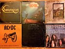 HEAVY METAL/HARD ROCK 16 VINTAGE VINYL RECORDS INCL. AD/DC & DEEP PURPLE