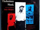 THELONIOUS MONK PLAYS DUKE ELLINGTON MEGA-RARE ORIG'55 RIVERSIDE MONO LP DG NICE