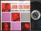 JOHN COLTRANE HANK MOBLEY ZOOT SIMS Tenor Conclave LP PRESTIGE 7249 US 1962 ST
