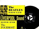 BEATLES EP PS Liverpool Sound - She Loves You SWEDEN SUPER RARE GEOS 210 Swedish