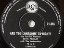 ELVIS PRESLEY-ARE YOU LONESOME TONIGHT? -78 RPM-SOUTH AFRICA-EXCELLENT CONDITION