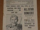 George Formby 1943 Hippodrome, Brighton Wartime Programme (Flanagan & Allen)