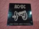 AC/DC - FOR THOSE ABOUT TO ROCK - SPAIN  INVERTED COLOURS COVER LP RARE