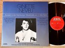 GINETTE NEVEU violin BRAHMS SCHMIDT-ISSERSTEDT - 1stPress ACANTA MINT