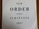 NEW ORDER SUBSTANCE 1987 DOUBLE LP BRAZIL INNER SLEEVE EXCELLENT CONDITION