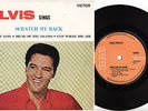 ELVIS PRESLEY - SCRATCH MY BACK Very rare 1972 Aussie orange Label EP Release